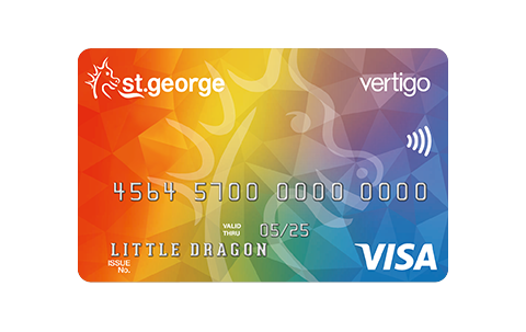 Rainbow Vertigo Card